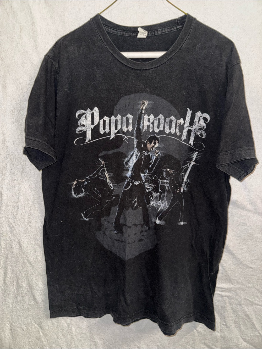 Papa Roach Lifeline Black Band T Shirt Large Metamorphosis Era